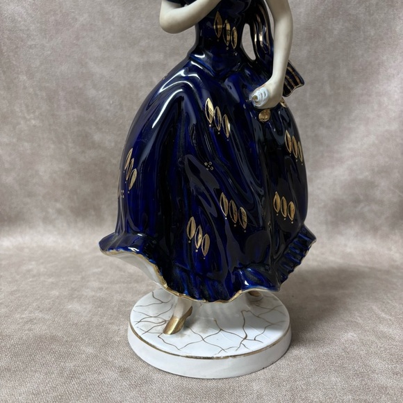 MORIYAMA /HINODE JAPAN PORCELAIN FIGURINE "1920'S - Picture 3 of 8